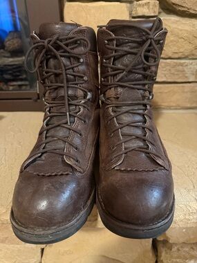 DANNER 8" Elk Ridge GTX 400G Brown Leather Hunting Boots Mens Size 8